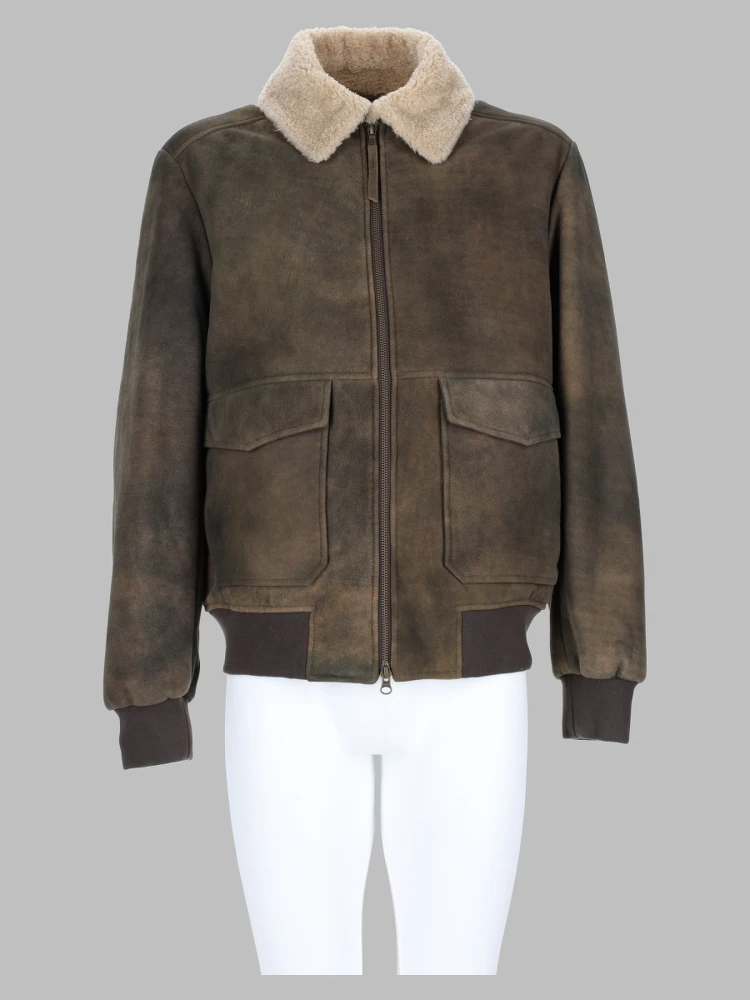 Giacca in Suede