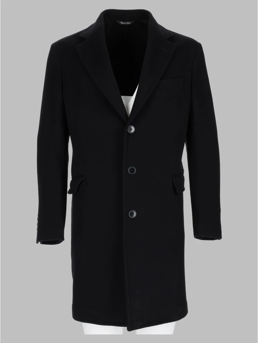 Cappotto Monopetto in Lana