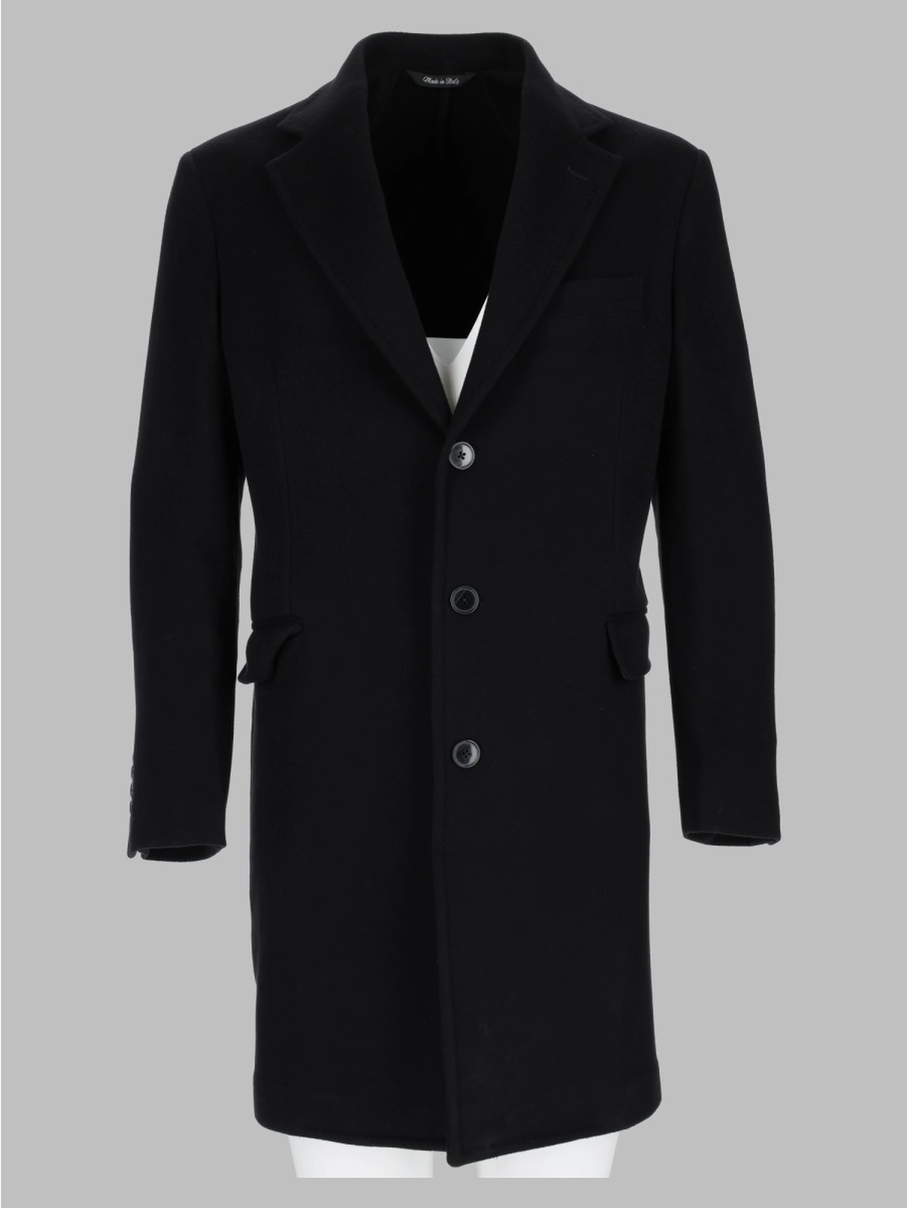 Cappotto Monopetto in Lana