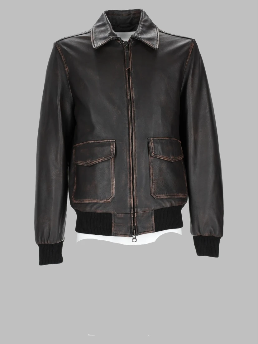 Giacca in Pelle