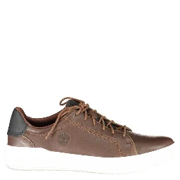 Brown Leather Men Sneaker