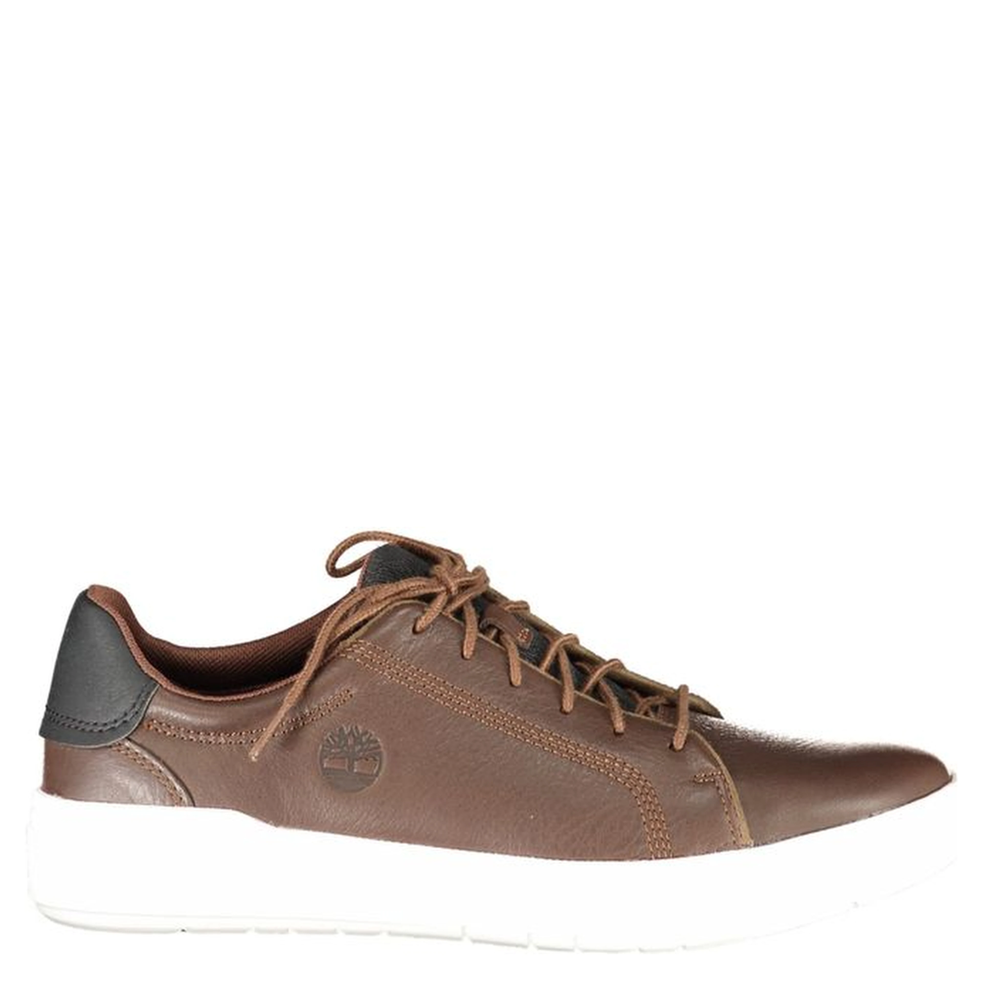 Brown Leather Men Sneaker