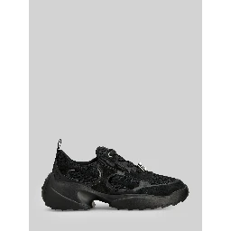 Viv' on the Run sneakers in leather and fabric