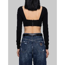 Top bustier in satin