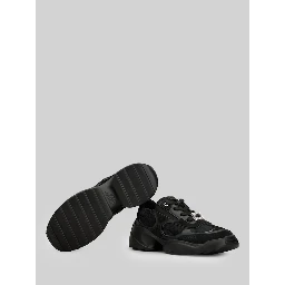 Viv' on the Run sneakers in leather and fabric