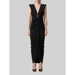 Viscose jersey evening dress
