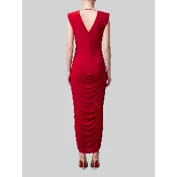 Viscose jersey evening dress