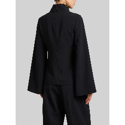 Split sleeves bell top