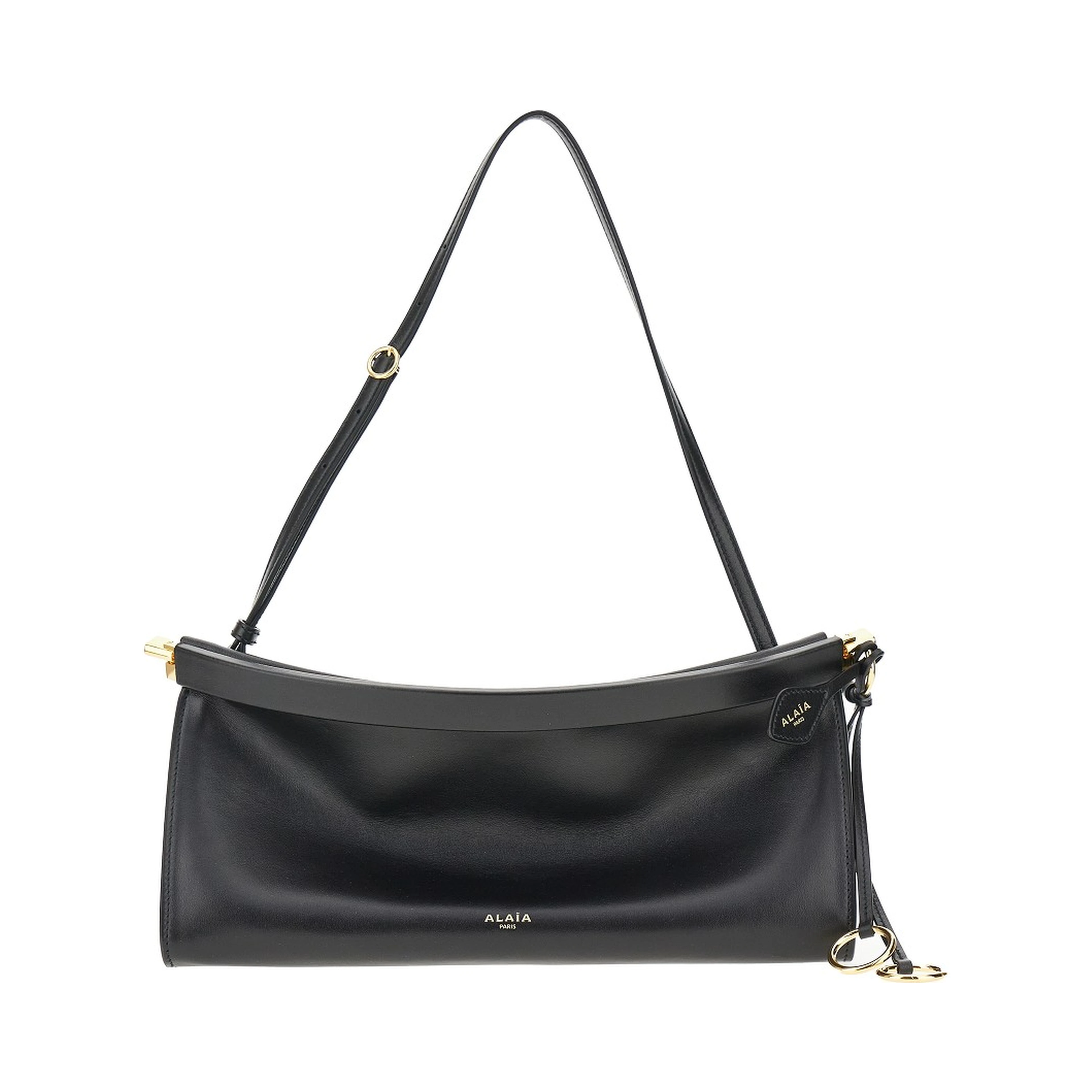 Medium 'Le Click East West' leather bag