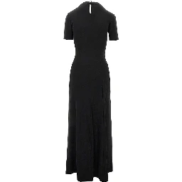 Gathered jersey dress