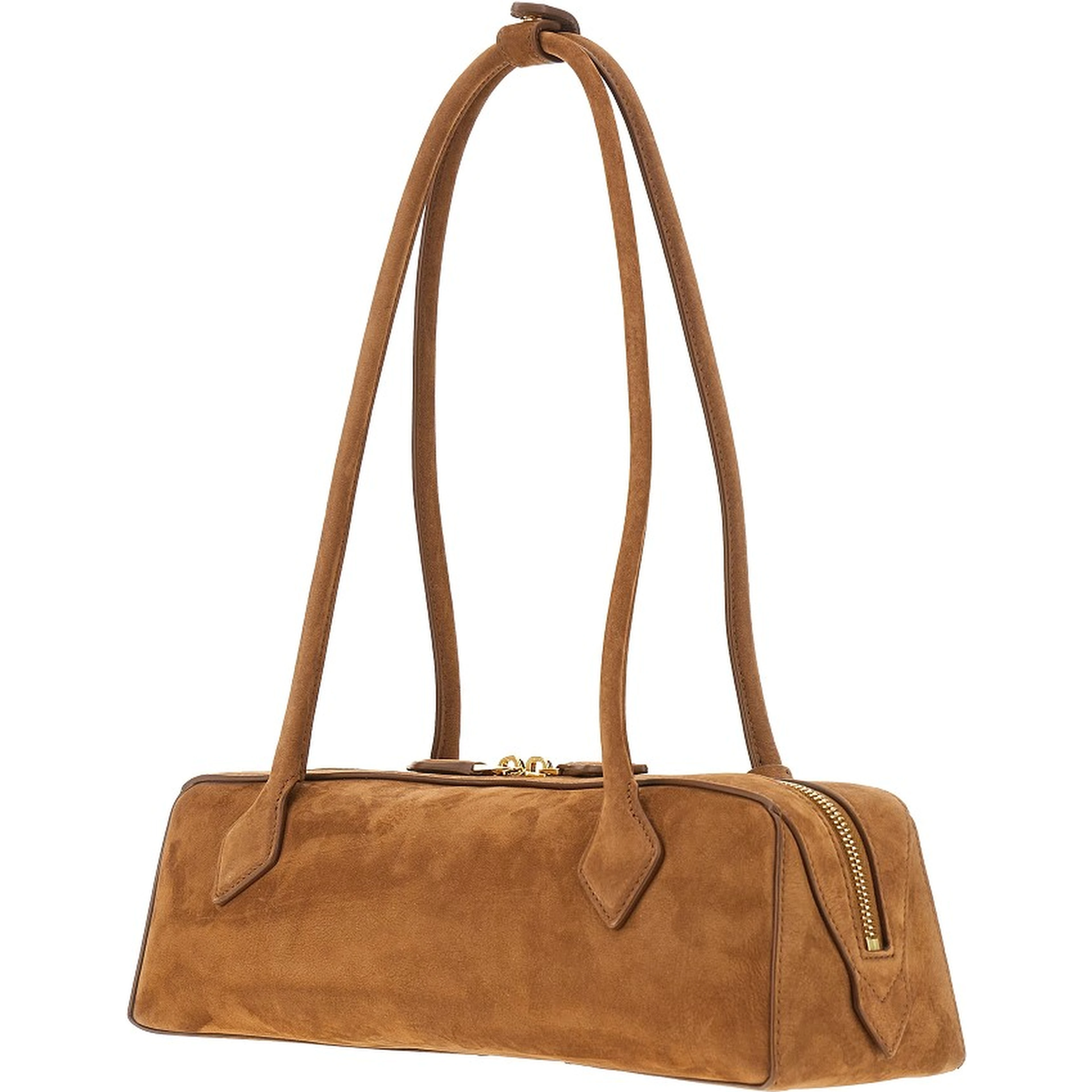 Nubuck leather medium 'Le Teckel' bag