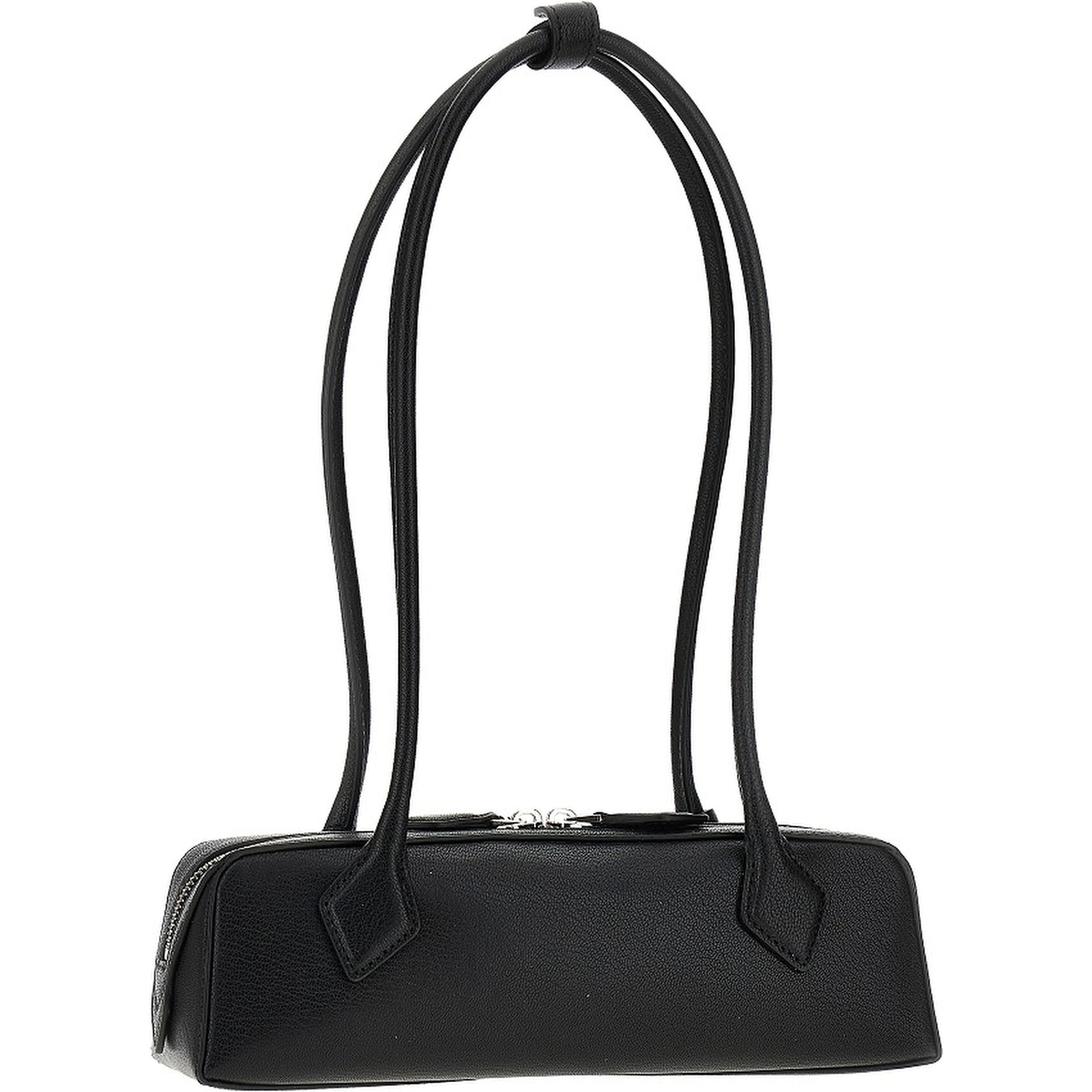 Grained leather small 'Le Teckel' bag