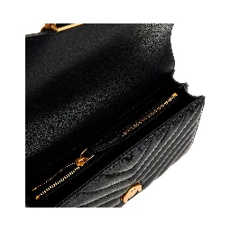 Chevron leather Mini Love One bag