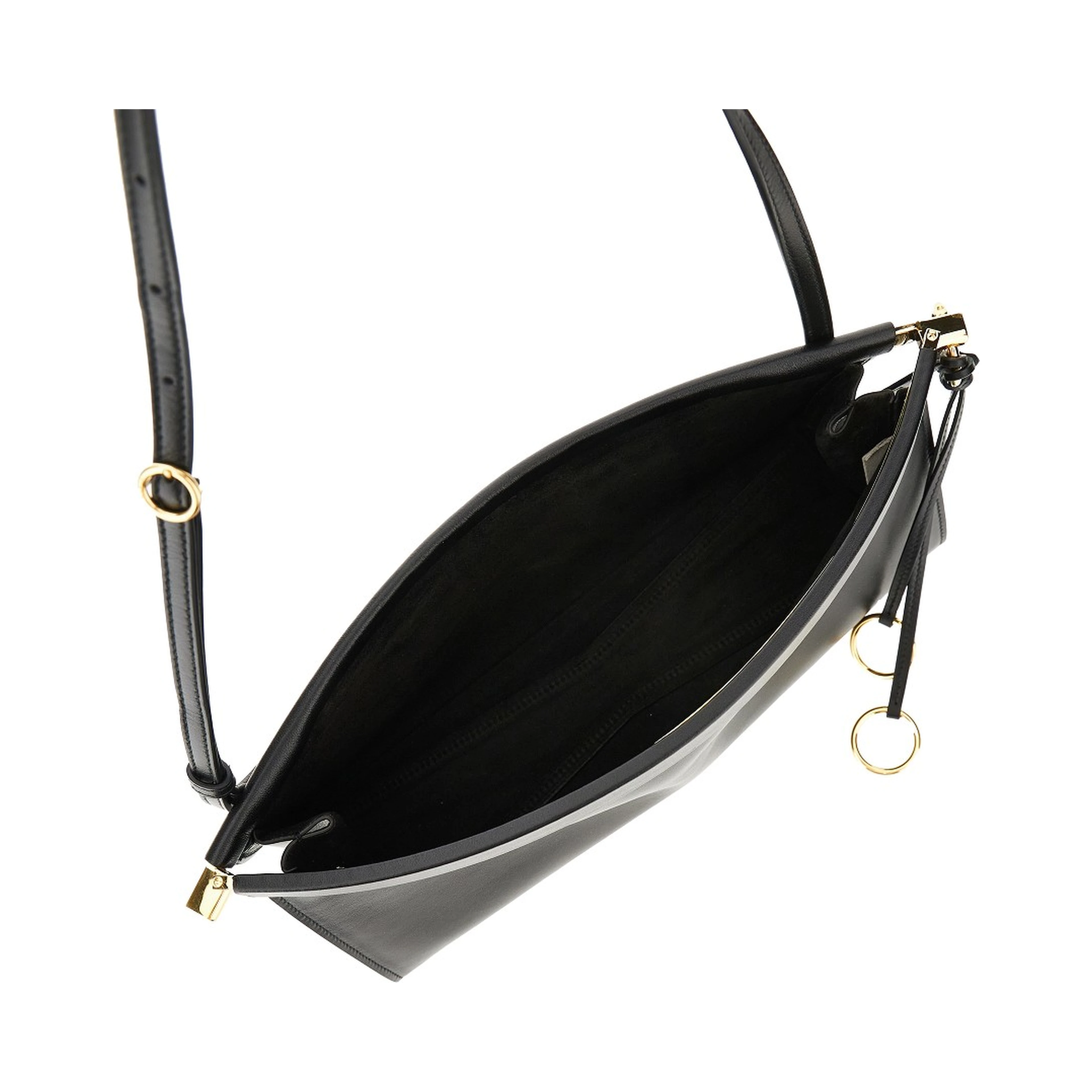 Medium 'Le Click East West' leather bag