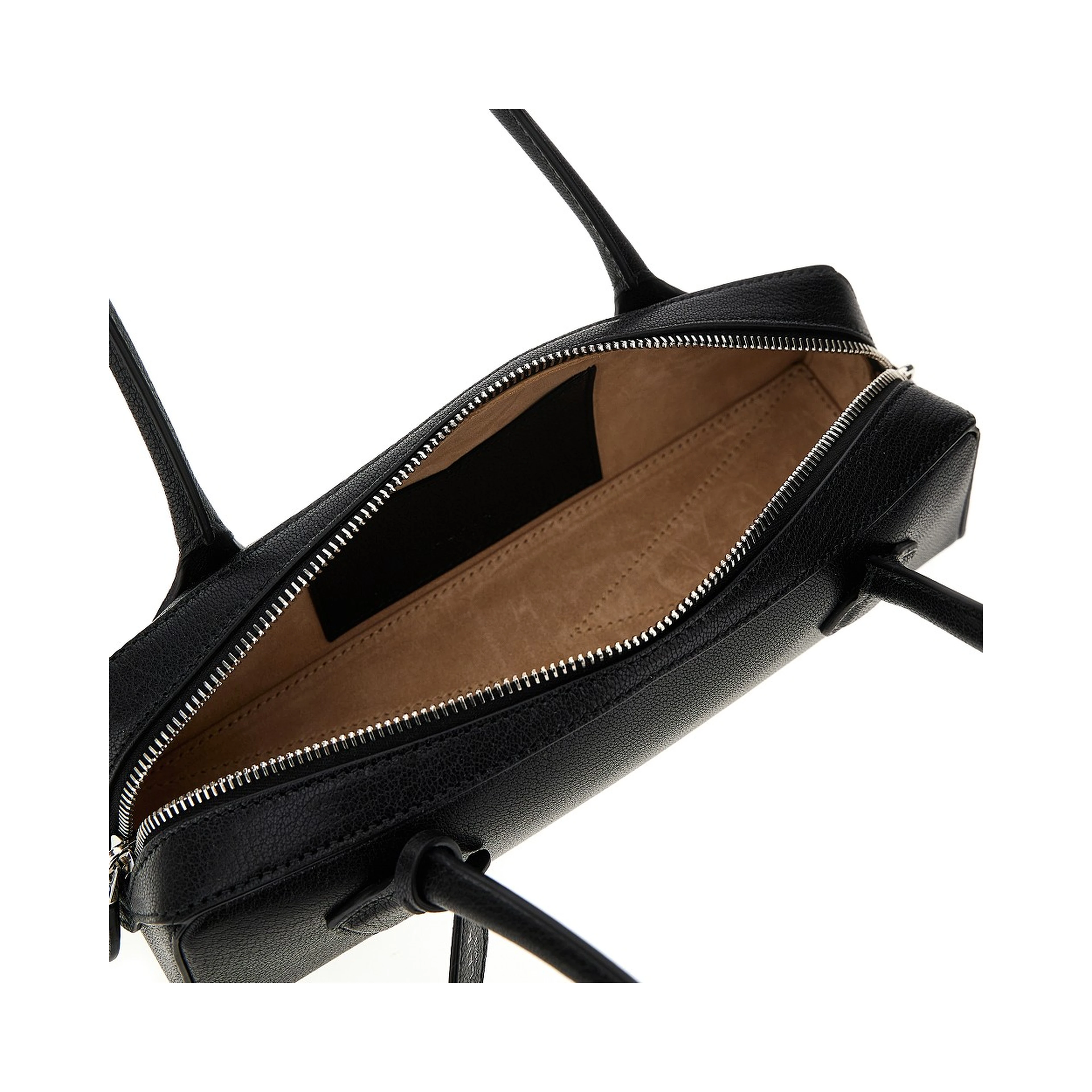 Grained leather small 'Le Teckel' bag