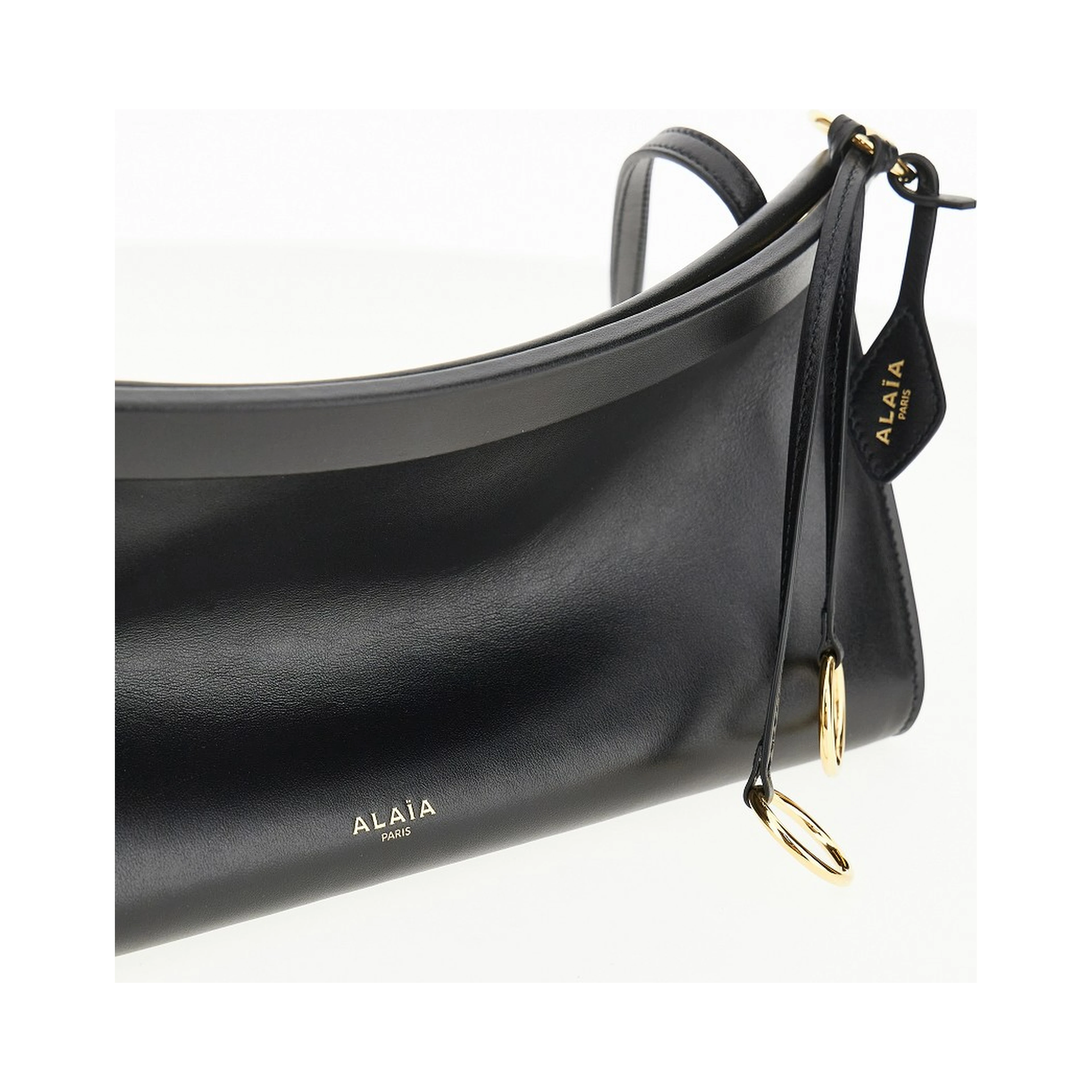 Medium 'Le Click East West' leather bag