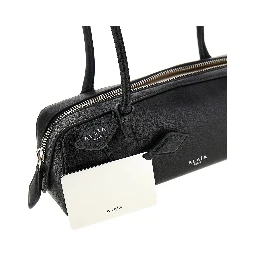 Grained leather small 'Le Teckel' bag