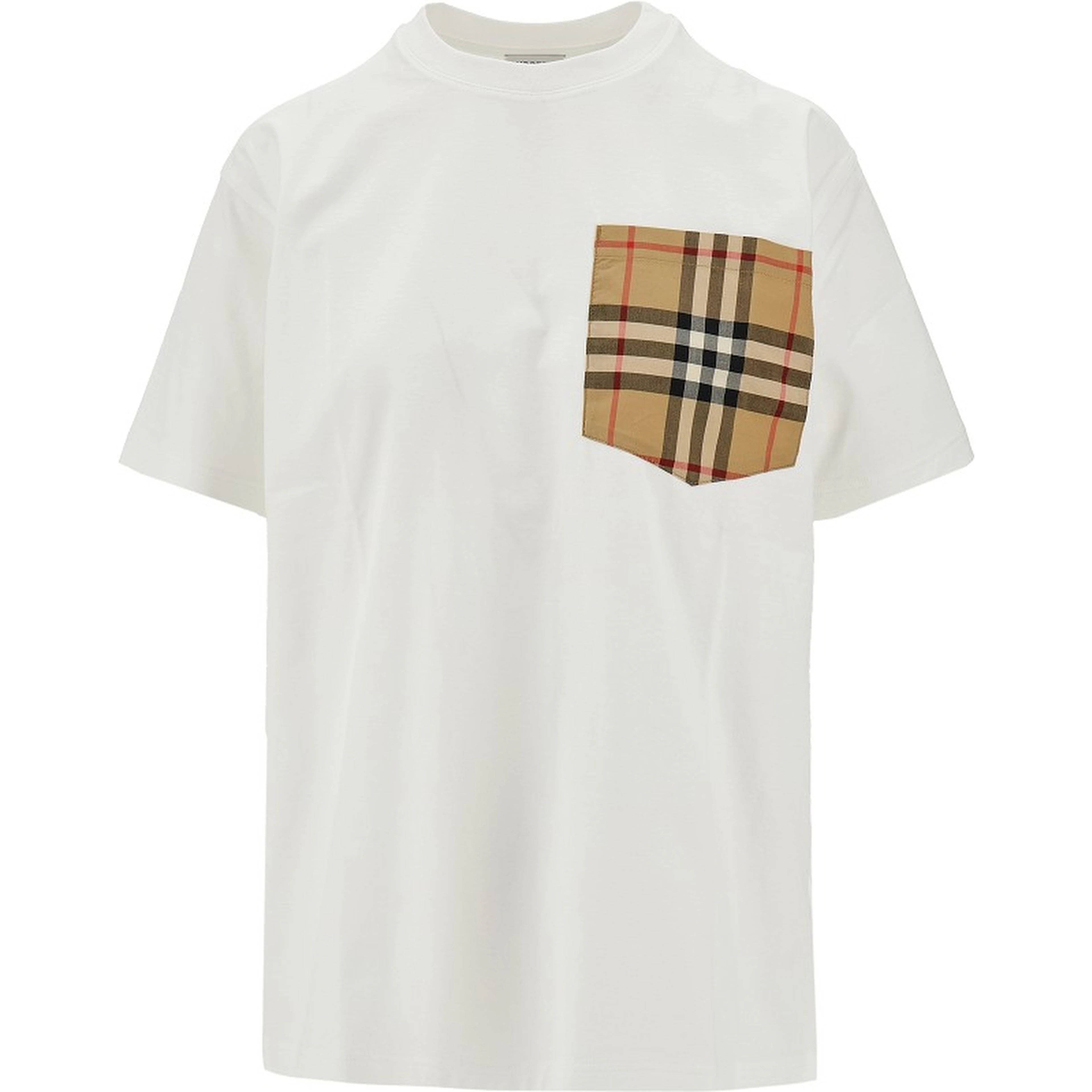 Check pocket T-shirt