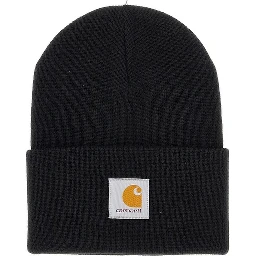 Logo patch beanie