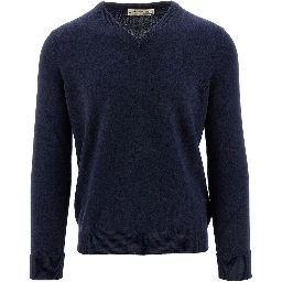 V-neck cashmere sweater