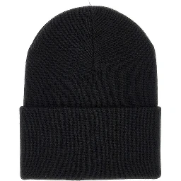 Logo patch beanie