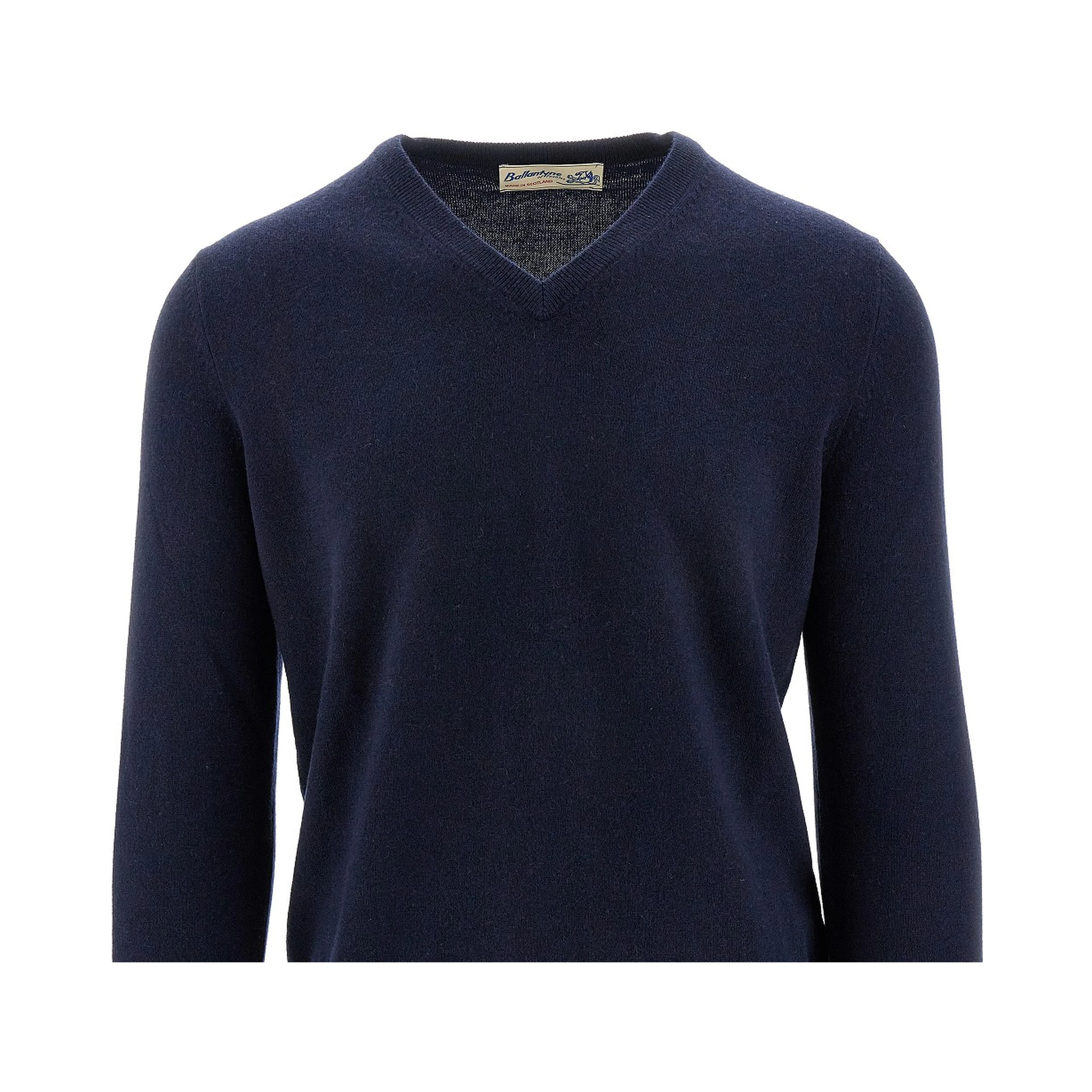 V-neck cashmere sweater