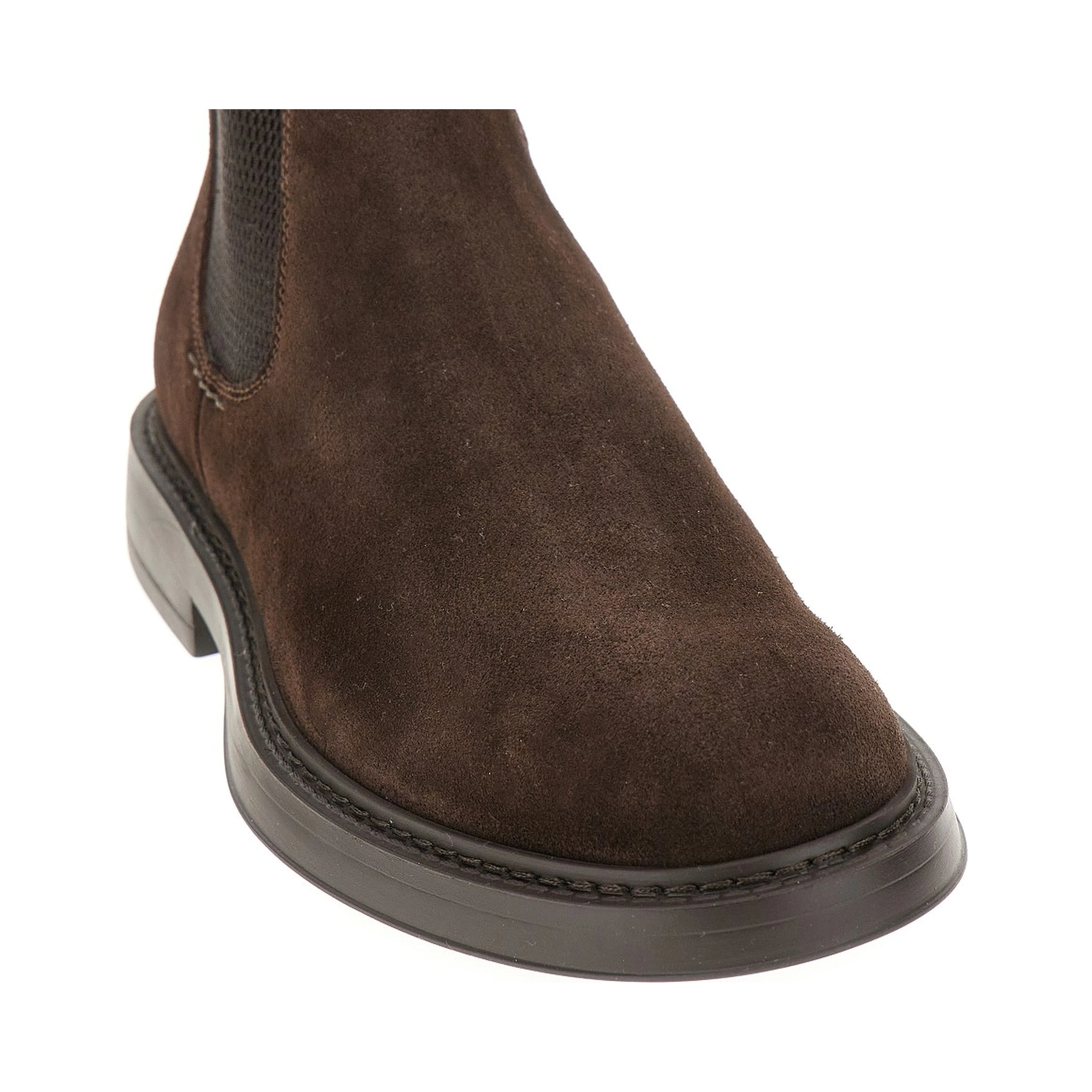 Suede leather Chelsea boots