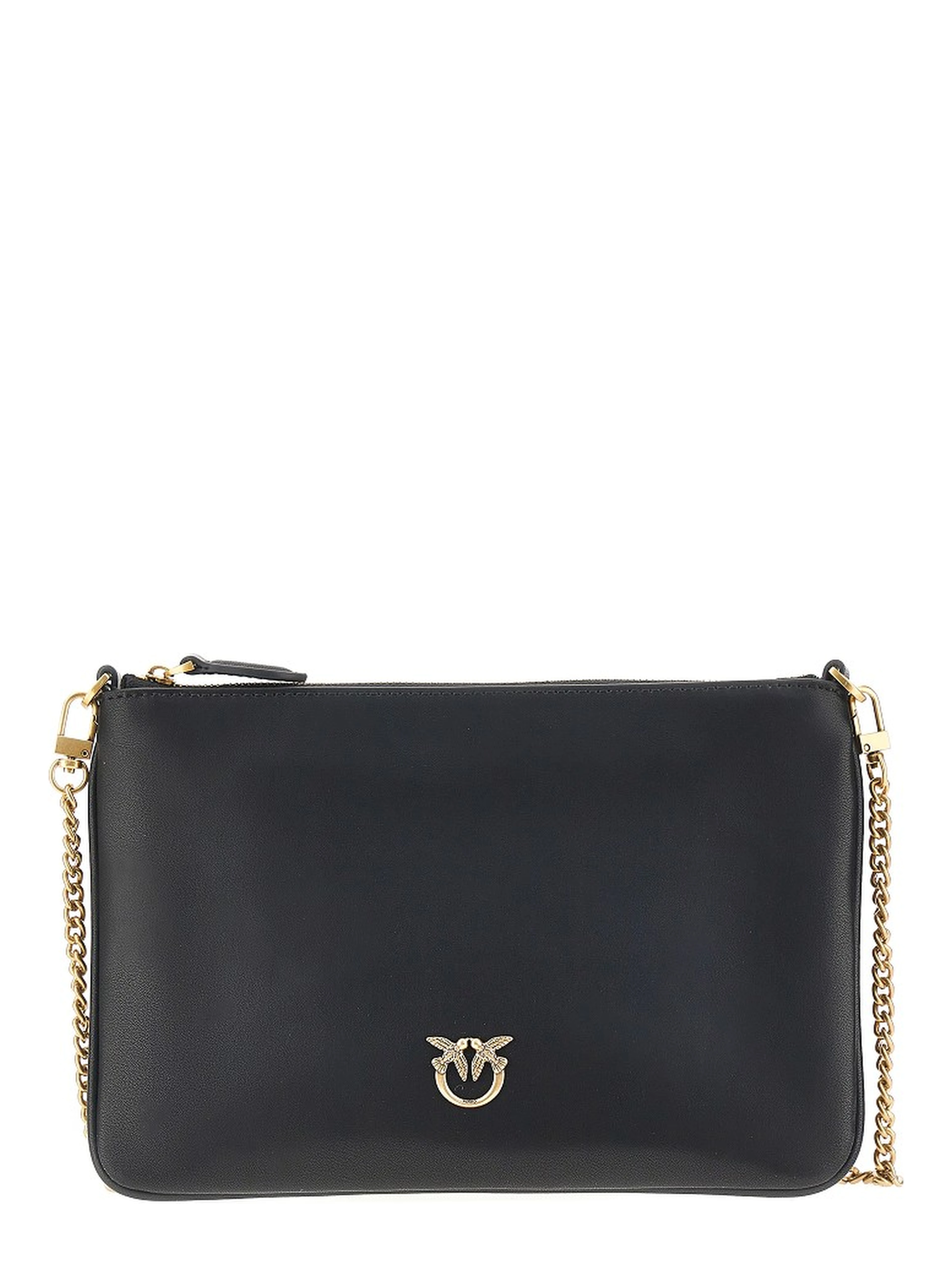 Flat Classic leather pouch