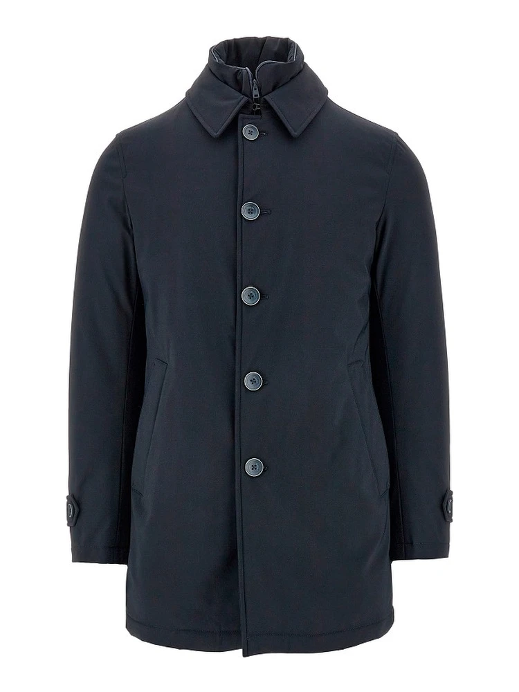 Padded SUB-ZERO single-breasted coat