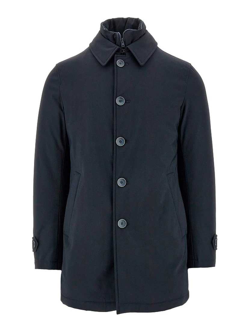 Padded SUB-ZERO single-breasted coat
