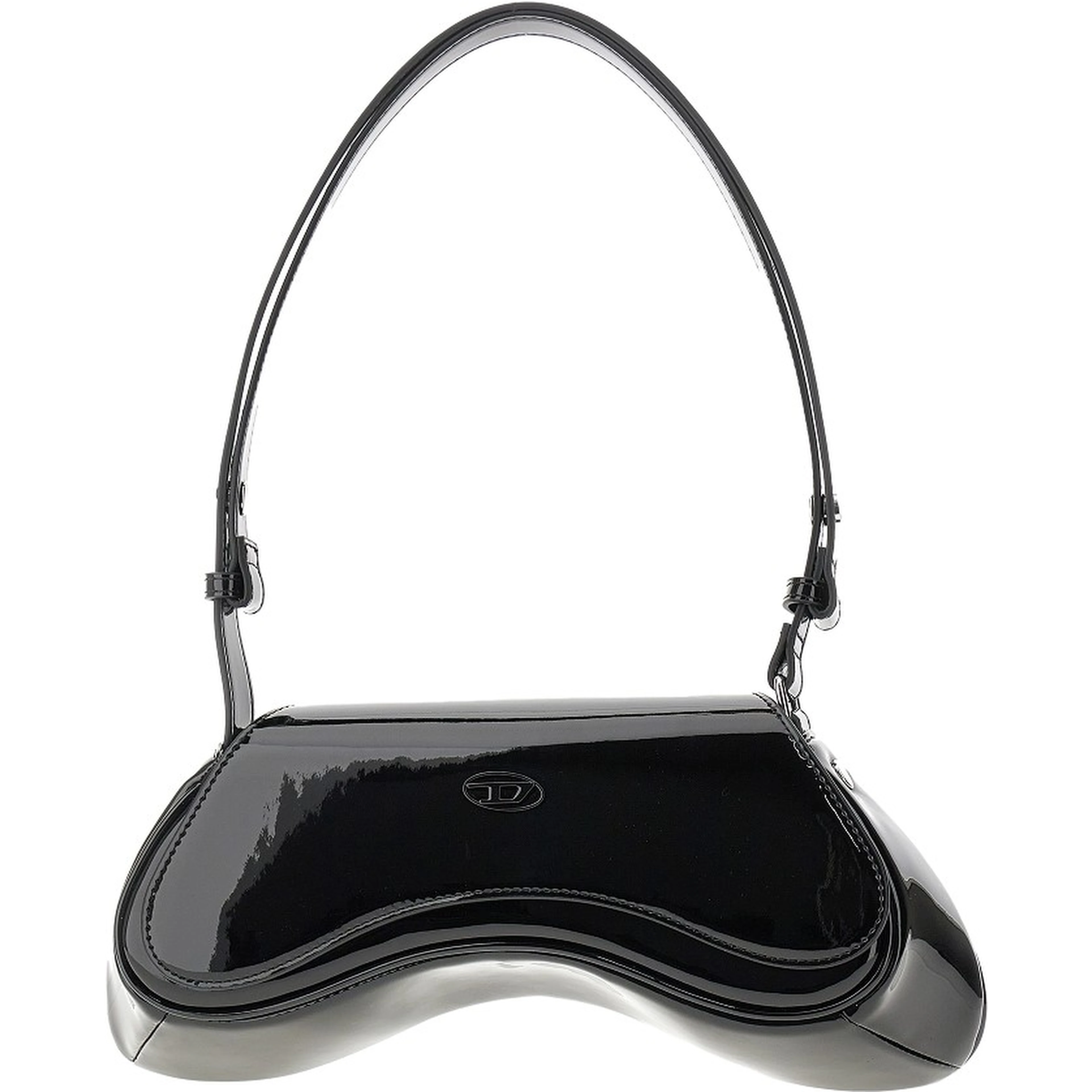 Glossy faux leather 'Play' bag