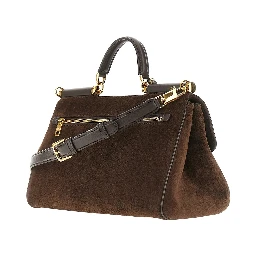 Suede leather 'My Sicily' handbag