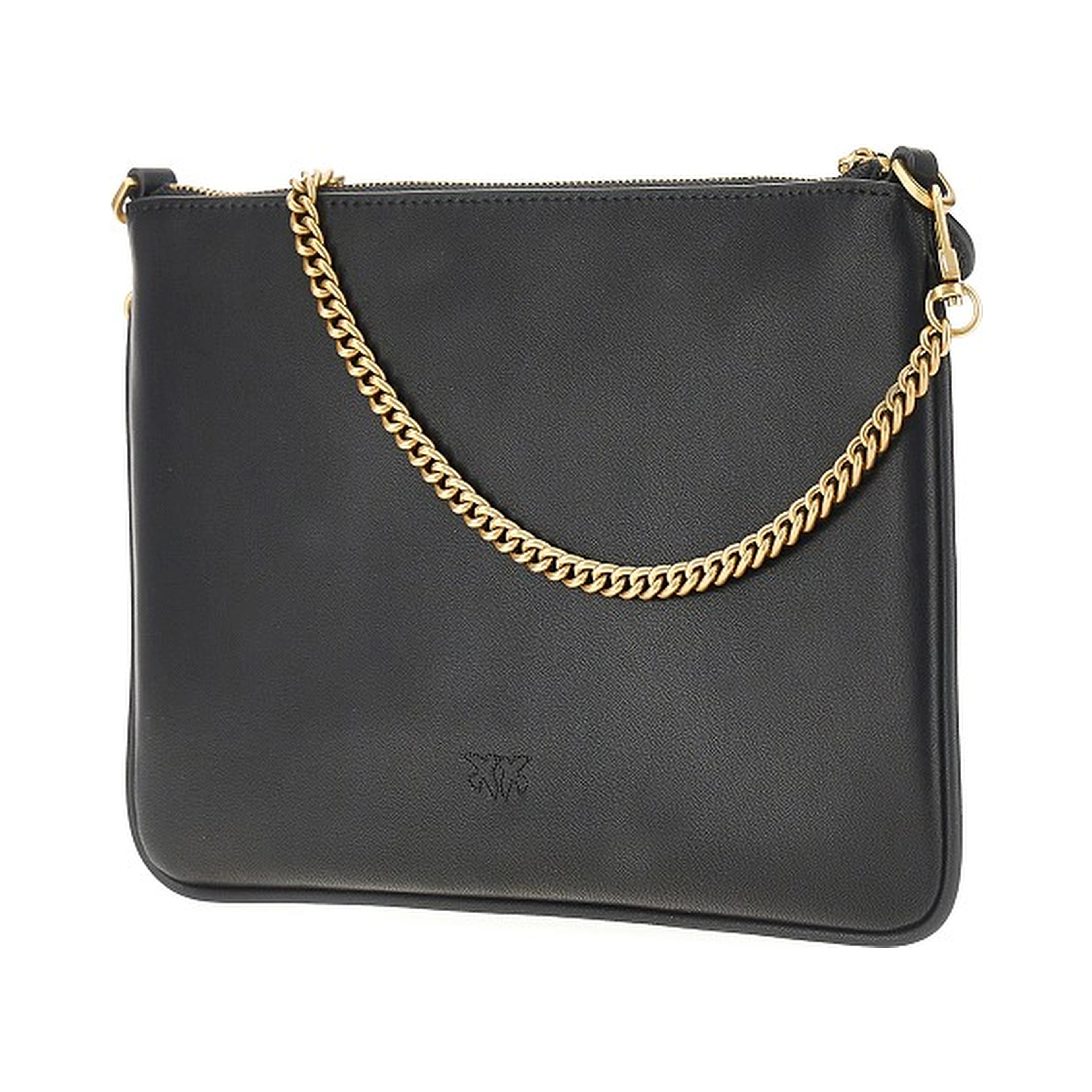 Flat Classic leather pouch