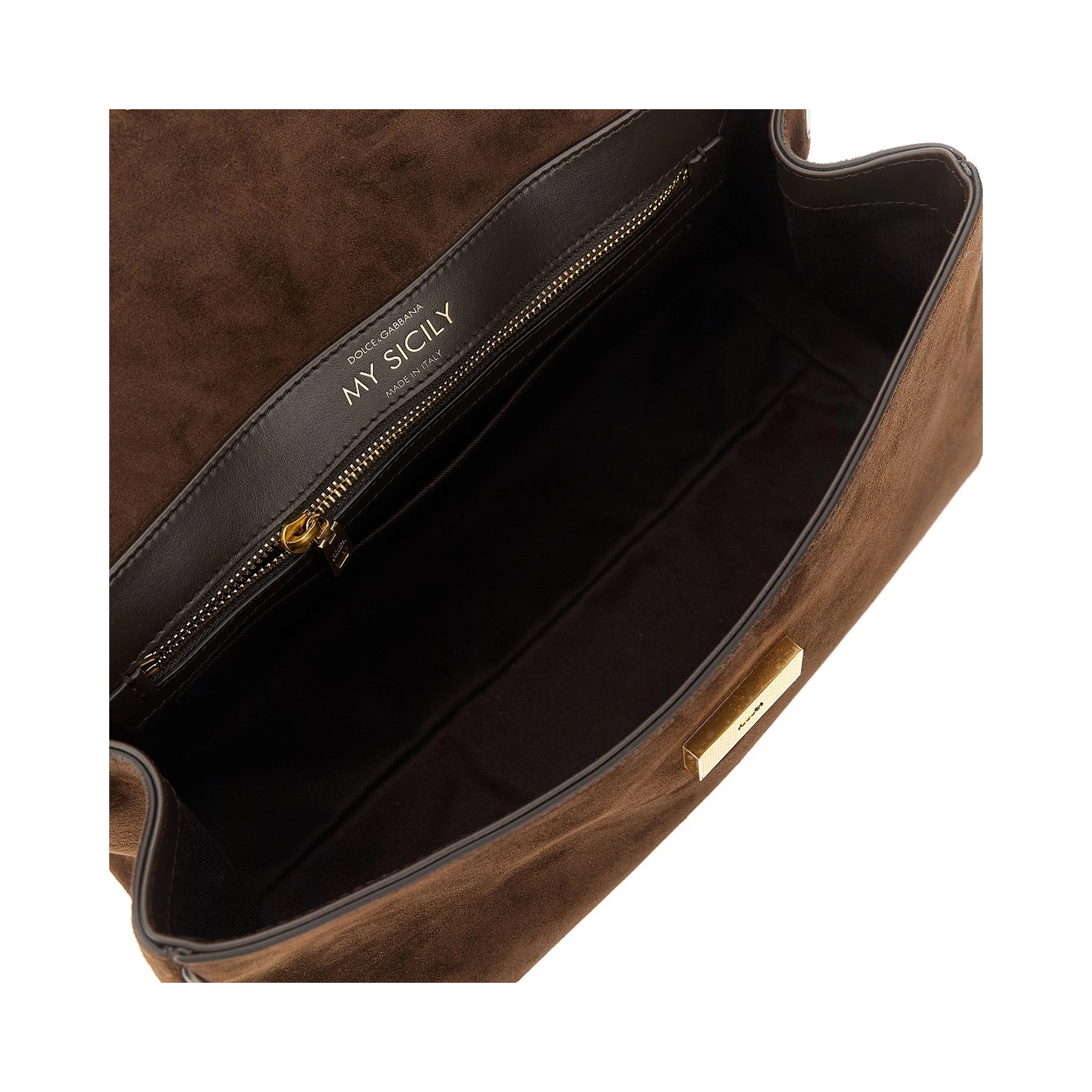 Suede leather 'My Sicily' handbag