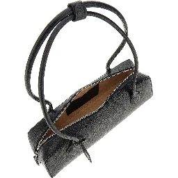 Leather medium 'Le Teckel' bag