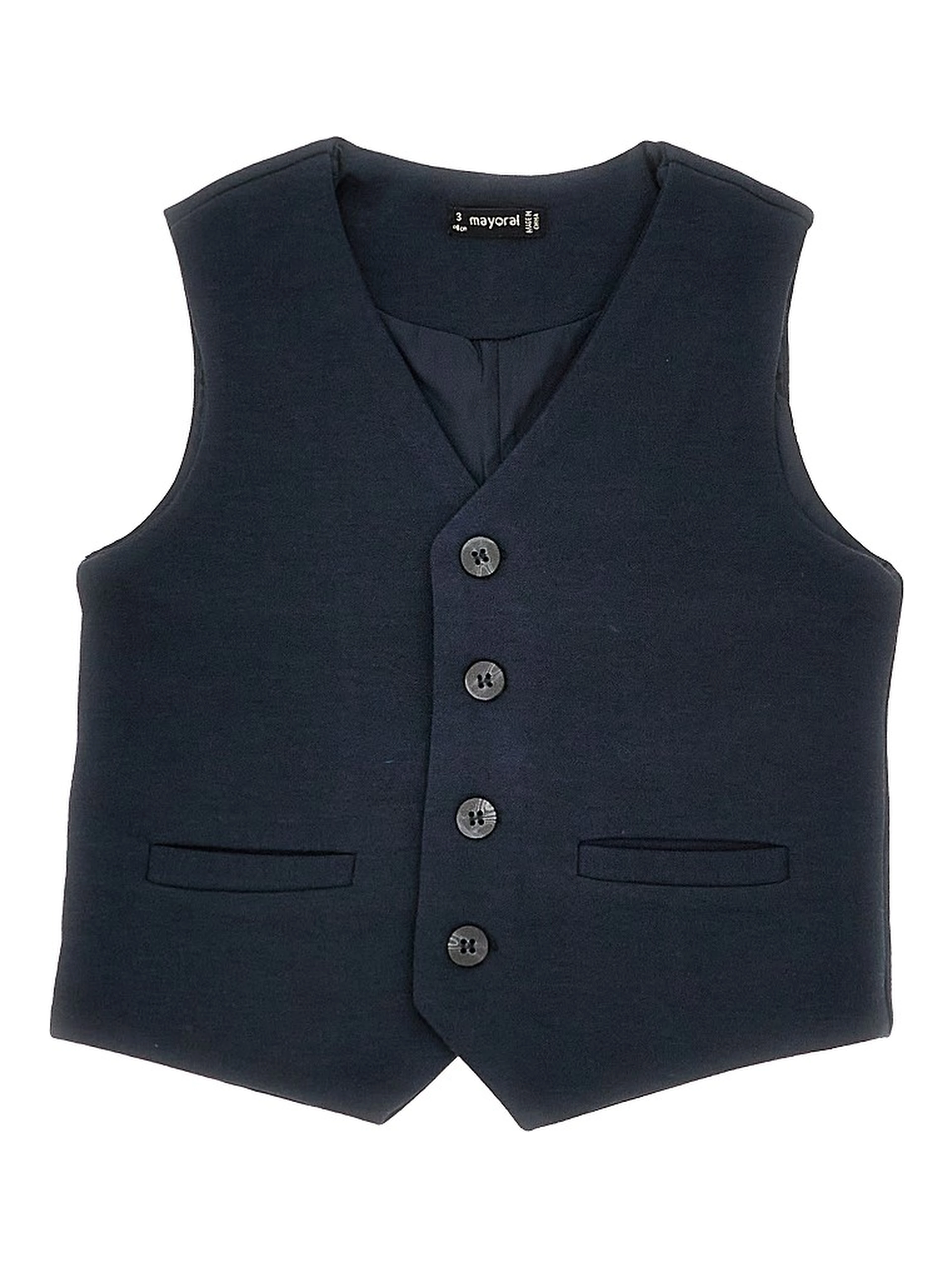 Cotton-blend jersey vest