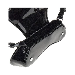 Glossy faux leather 'Play' bag