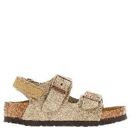 'Milano' suede leather sandals