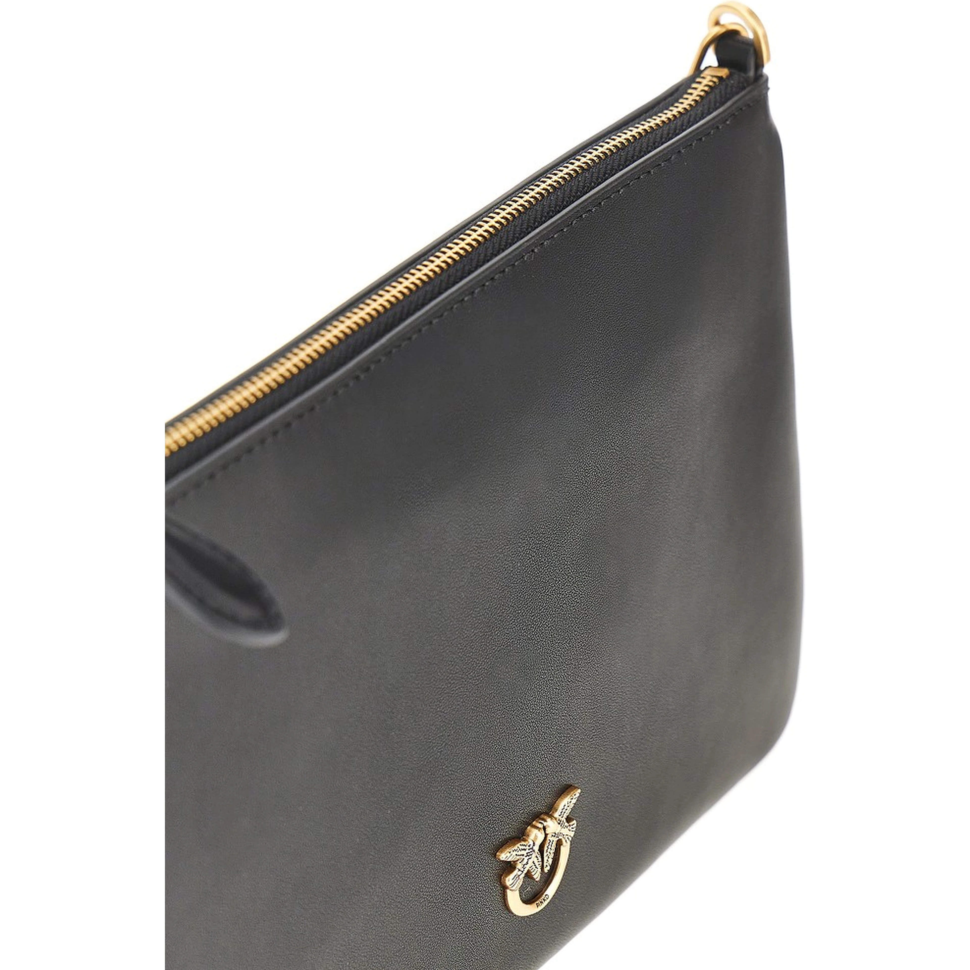 Flat Classic leather pouch