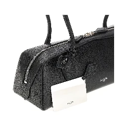 Leather medium 'Le Teckel' bag