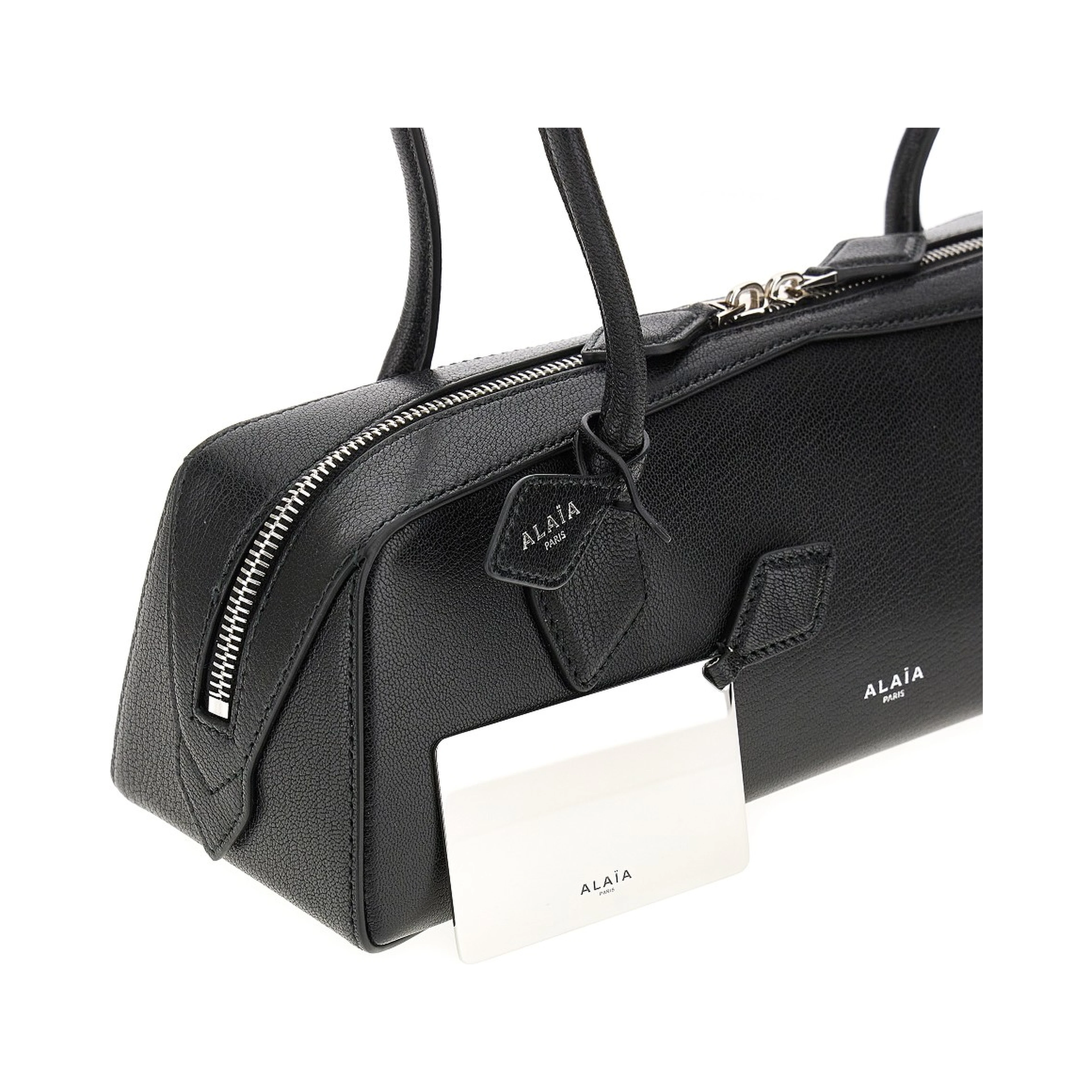 Leather medium 'Le Teckel' bag