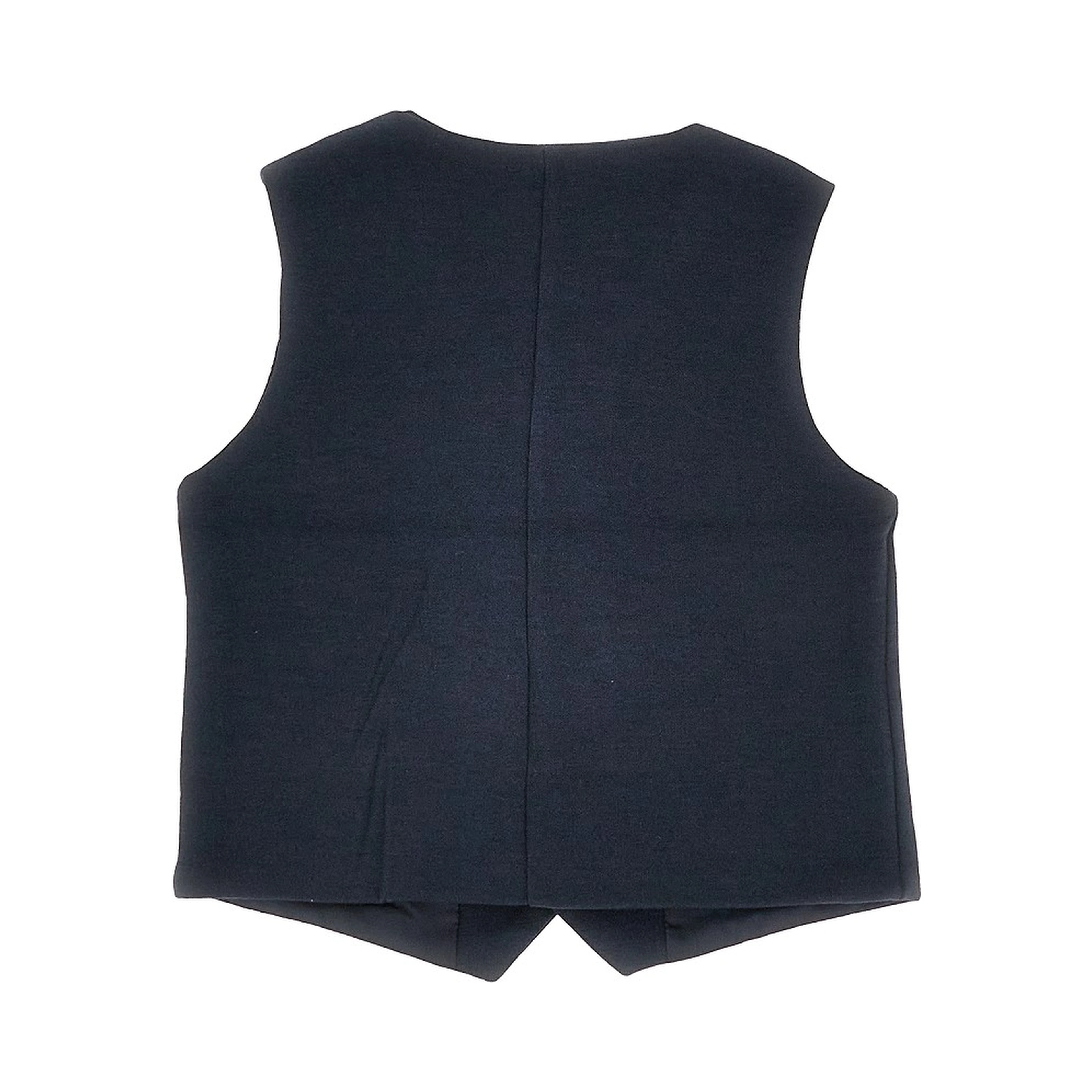 Cotton-blend jersey vest