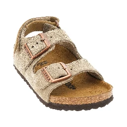 'Milano' suede leather sandals