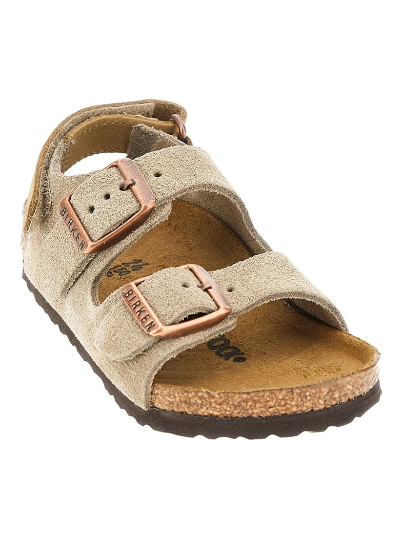 'Milano' suede leather sandals