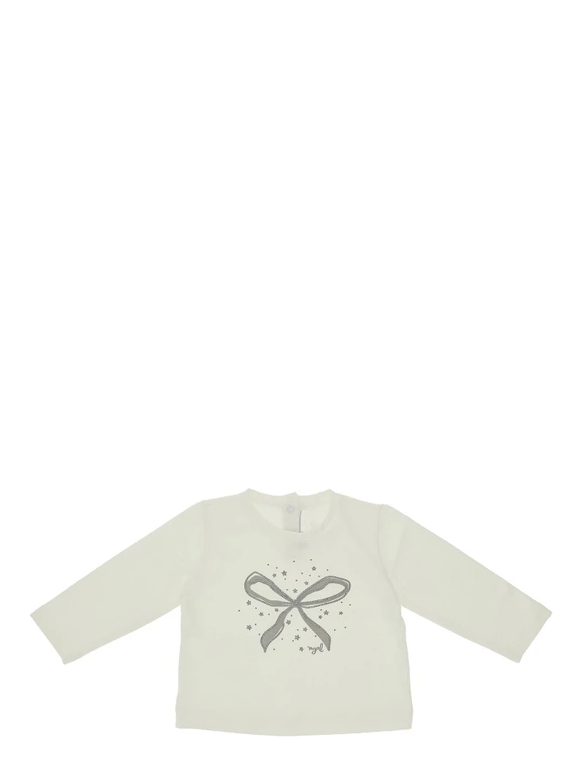 Printed long-sleeved t-shirt