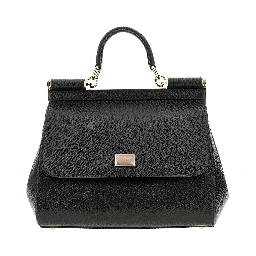 Dauphine leather large 'Sicily' bag