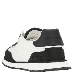 Leather and mesh 'DG CUSHION' sneakers