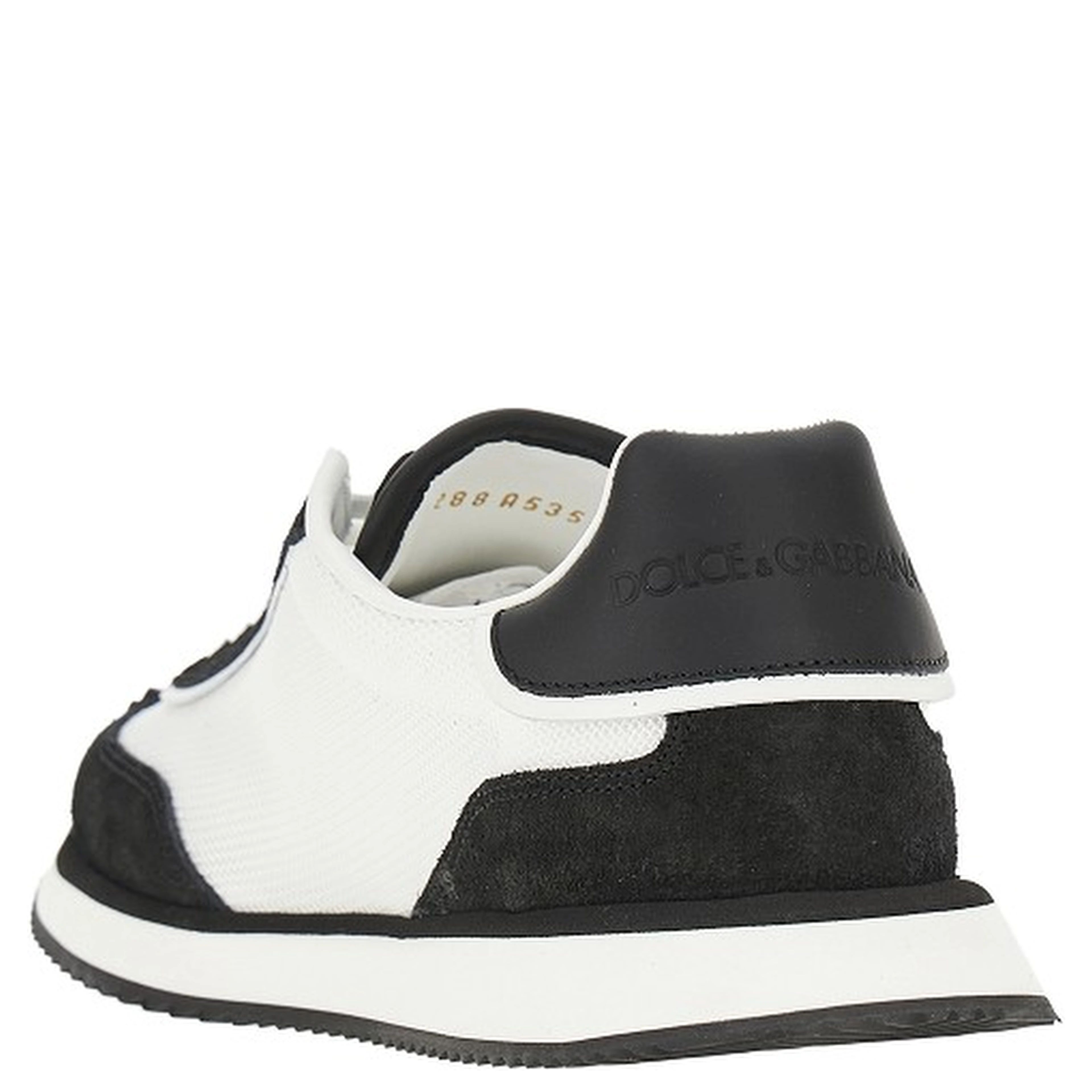 Leather and mesh 'DG CUSHION' sneakers