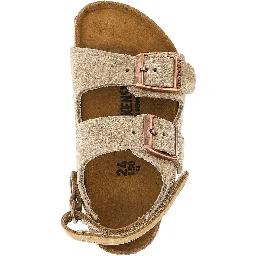 'Milano' suede leather sandals