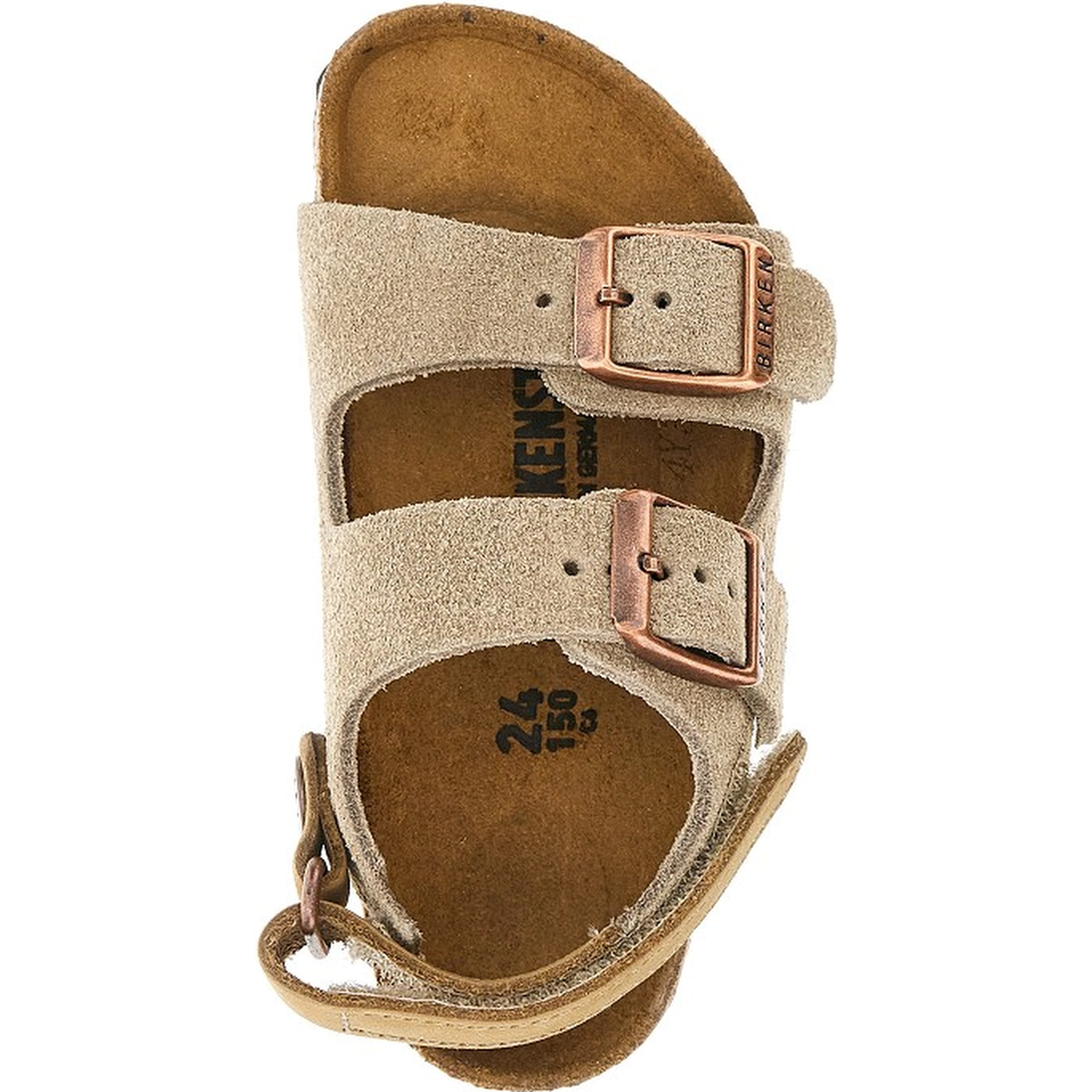 'Milano' suede leather sandals